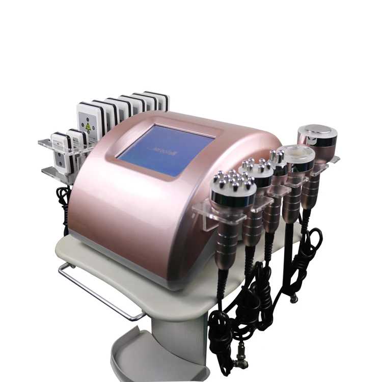 Newest 6 In 1 RF Cavitation Laser Lipolaser Body Slimming Weight Loss Machine .jpg