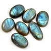 Natural loose labradorite cabochon semi precious gem stones wholesale loose gemstones natural semi precious stones