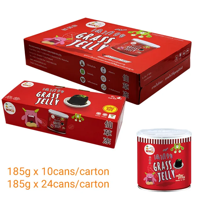 miku grass jelly dessert herbal jelly keto diet vegan low