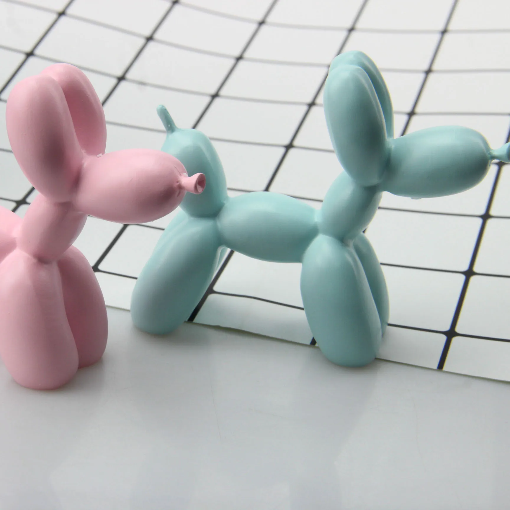 resin plating crafts balloon dog