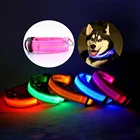 Quality-Assured Night Safety Personalized Nylon LED Dog Collar