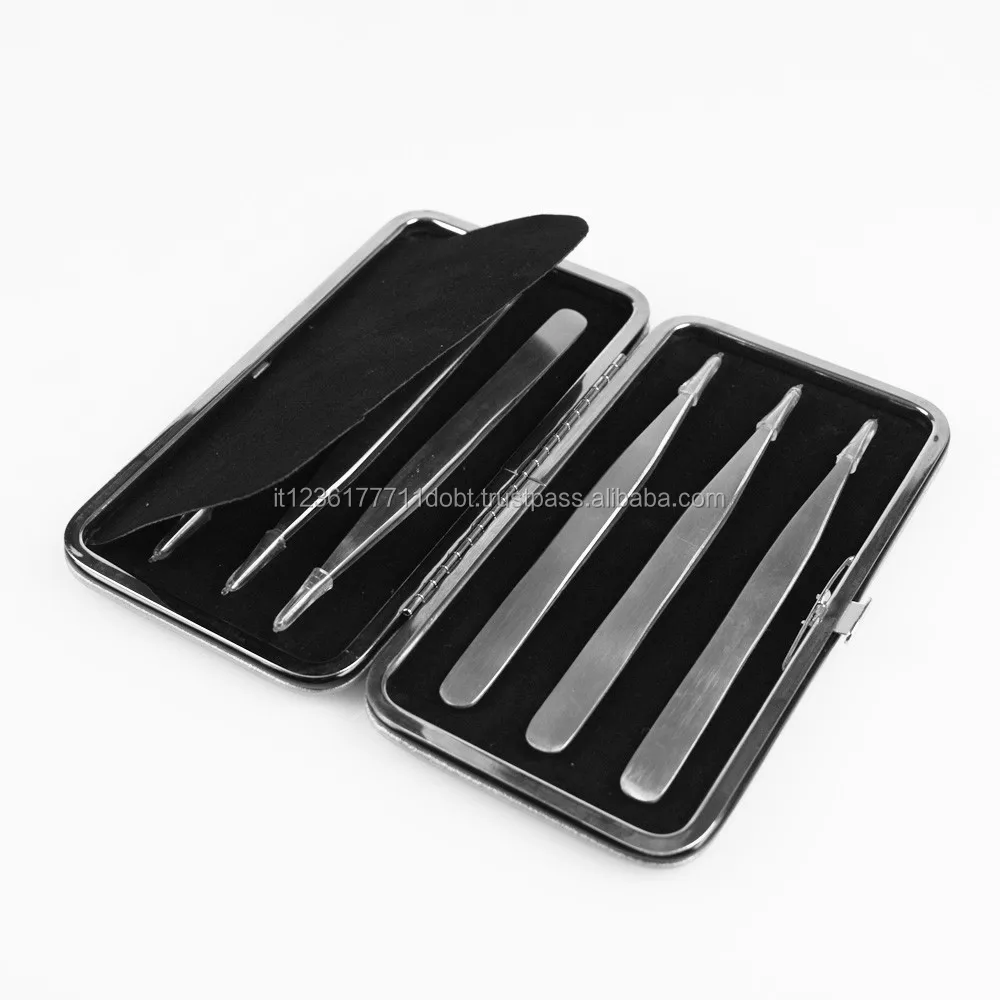 eyelash extension tweezers kit - buy magnetic case eyelash