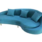 Sofa Furniture Round Hotel Lobby Sofa Curved Sofa Furniture