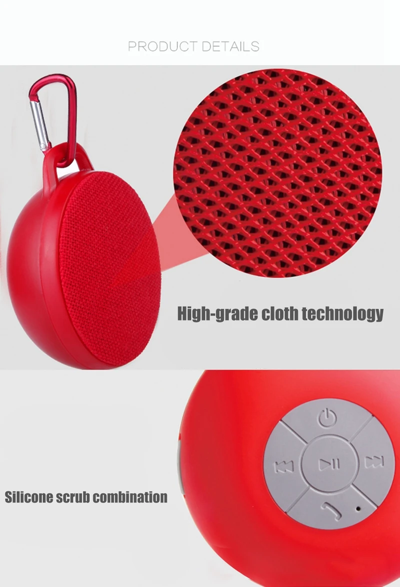 In Stock Wholesale Mini Bluetooths Speaker Portable Outdoor Waterproof Wireless Speaker - ANKUX.COM