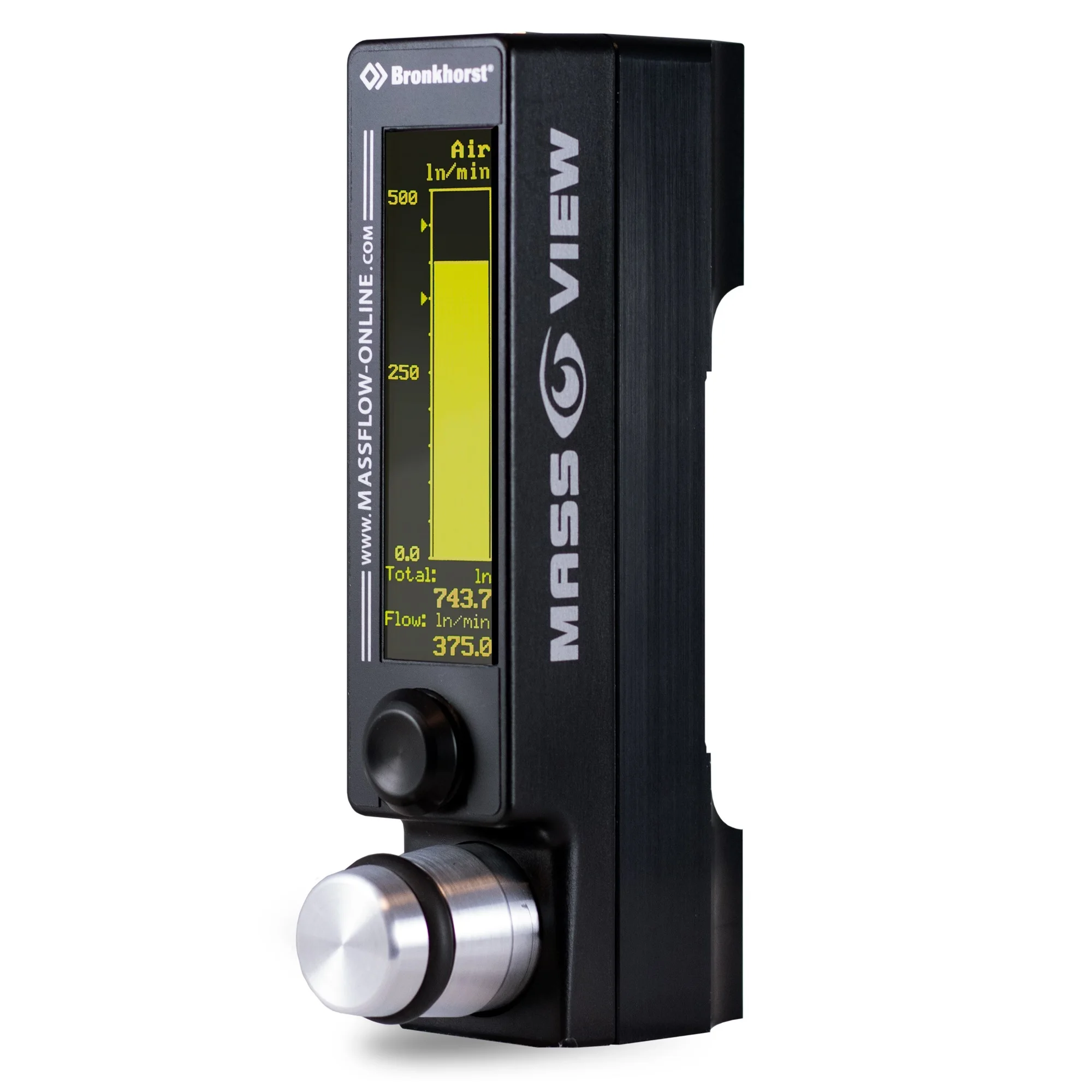 Nitrogen Mass Flow Meter with Needle Valve, View nitrogen flow meter