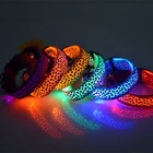 Wholesale wholesale glow dog collars pet products dog cat battery safety LED Light Dog Collar
