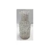 Beautiful iron new design vase crystal and silver vases