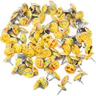 Bulk packing decorative emoji thumb tacks cute similey push pins for home, office cork board