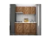 American Style Mini Kitchen Cabinet Full Set Accessories Included // Ready to Assemble