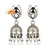 Oxidized Sterling Silver Earrings Studded With Fresh Water Pearl Women's Jewelry Manufacturer Jewelry wholesaler online