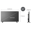 Smart Tv Lcd 55 Inch Frameless 4k Smart Led Tv With Voice Control