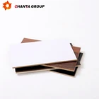 2mm 3mm 5mm 6mm 1220X2440 white melamine paper coated mdf board for decoration
