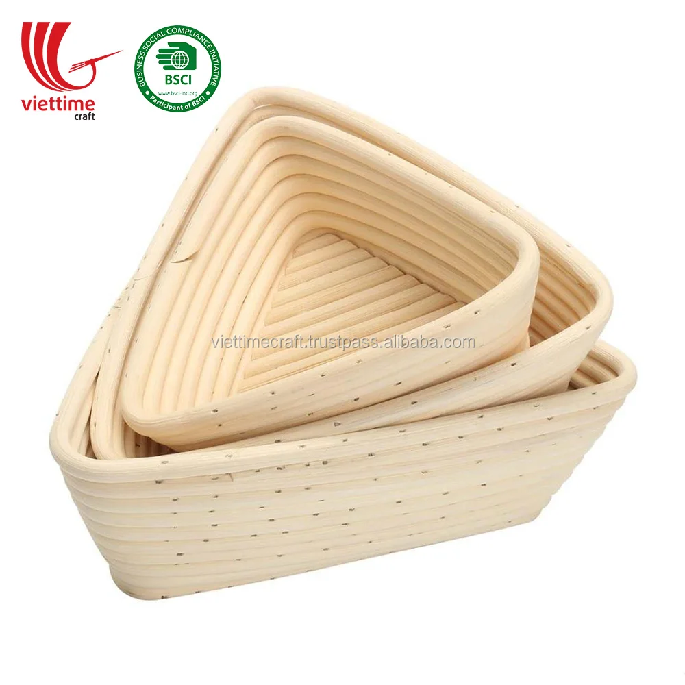 feature round shaped banneton proofing basket wholesale