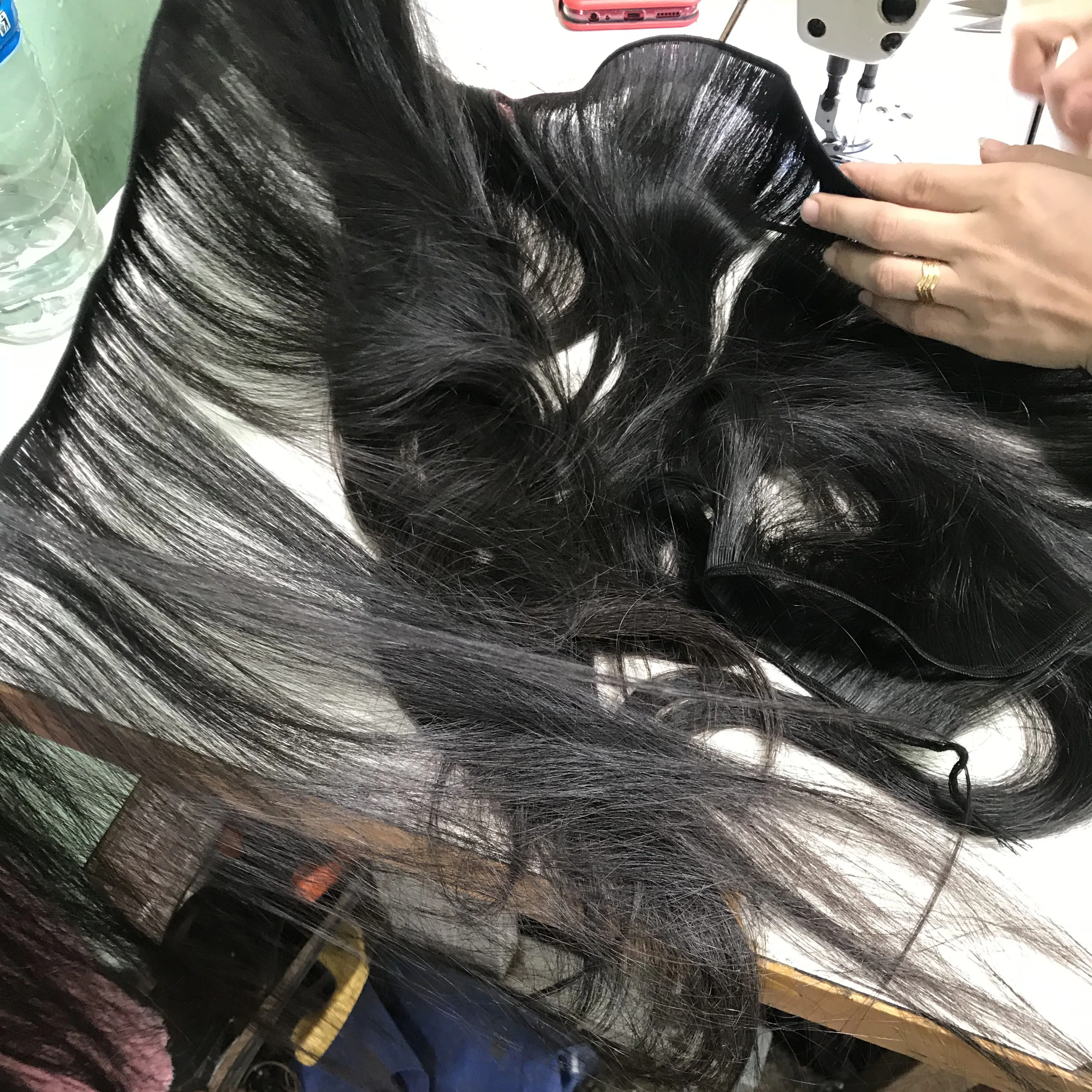 One Donor Raw Vietnamese Human Hair Virgin Unprocessed Grade A