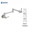 Wall mounted 304 Stainless Steel Folding Pot Filler Mixer/Kitchen Faucet Tap with NSF UPC Lead Free