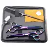 2019 Top Quality Purple titanium 6.0 inch hairdresser shear hair salon product hot sale hair scissors By Lazib Sports