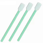 5" Large Rectangular Head Double Knitted Microfiber Cleaning Swab for Printer Head Optical Lens/PCB/BGA/Electronics Devices