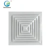 4 ways fresh air square ceiling diffuser
