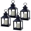 Lanterns with Flameless Candle Set of 2