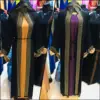 2019 Arabic kimono robe pearls black embroidery muslim dresses islamic modest women clothing Designer Wholesale Cheap Abaya
