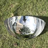 Polished Mirror Stainless Steel Hollow Ball Cut To Quarter
