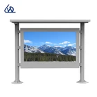 Factory customized kiosk totem touch screen 55 inch Waterproof IP65 billboard digital signage outdoor lcd display