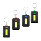 2019 plastic mini led torch flashlight flash light key chain