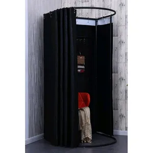 Portable Fitting Room Display Rack To Retail Clothing Store Furniture