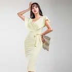 Ruffle Sleeve Fashion Clothing for Women Dresses