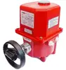 Electric rotary quarter turn motor actuator with valve control