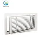 Aluminum Air Grille With Damper Grille Damper New Linear Bar Air Grille With Damper Hvac