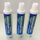 Toothpaste Tube Matt Surface Flexible Toothpaste Tube Packaging Laminated Tube Container Screw Flat Cap