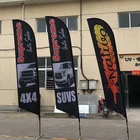 Outdoor advertising feather flag custom beach feather flag flying banner feather flag