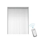 Quiet electric vertical blinds DC motor mechanism
