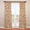 2019 new design custom crewel fabric embroidery curtains