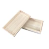 Unfinished cheap and light weight wood Maple Multi Purpose DIY Craft Custom Size Wood Box