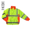 Fluorescent safety work waterproof police jacket