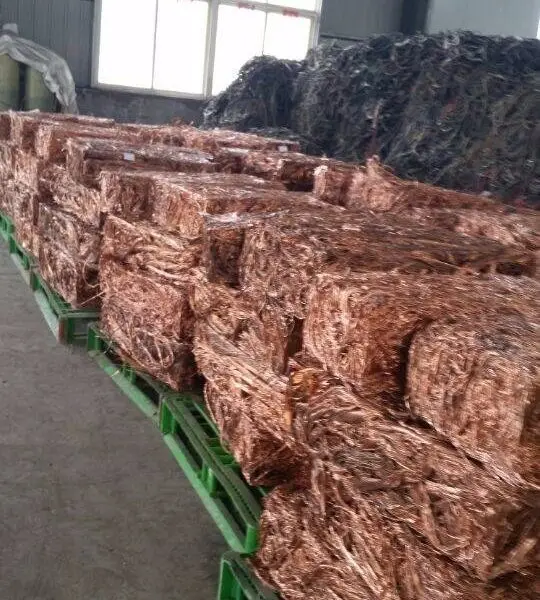 Pura de calidad Premium Mill-berry de cobre restos alambre de cobre chatarra 99.99%