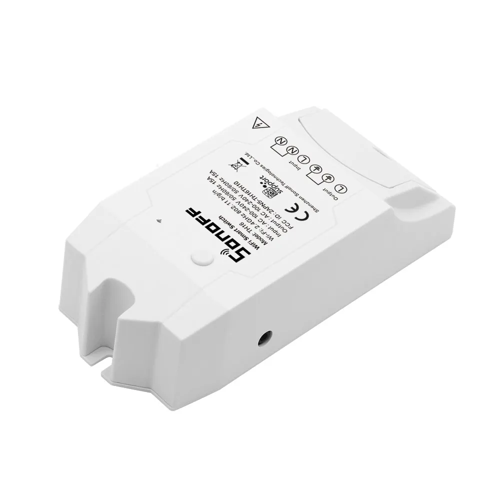 Sonoff TH16 15A Smart Wifi Switch APP Temperature /& Humidity Monitoring Remote