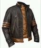 X-Men Origins Wolverine Logan Genuine Real Leather Jacket