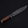 Damascus Steel Blade BOWIE KNIVES
