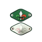 China Factory Direct Sale Price Embroidered Scouts Neckerchief Slides