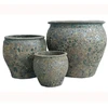 Antique best seller outdoor glazed ceramic clay pot garden pot, pottery atlantis planter