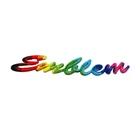 Heat Cut Embroidery Custom Color 3d Patch Colorful Design 3D Letter Cheap Custom Embroidery Patches for Clothing