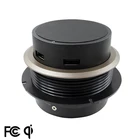Pop-up Qi Wireless Charger USB Built in Furniture Copper