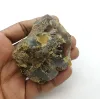 Natural Untreated Blue Color Rough Loose Gemstone Dominican Amber Gemstone