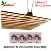 Hanging indoor planting LM561C S6 LM301B customized 6/8/10 bars full spectrum grow led uv light hydroponic for greenhouse/herbs