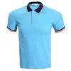 Men Pique Polo Shirts Contrast collar and Cuff