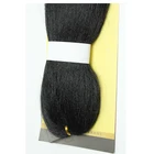 Factory price yaki straight hair weave super silky jumbo braid for black women