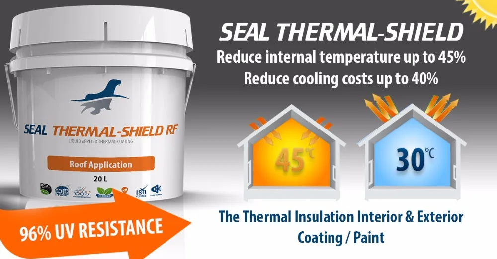 Seal Thermalshield Liquid Ceramic Thermal Paint / Coating Buy